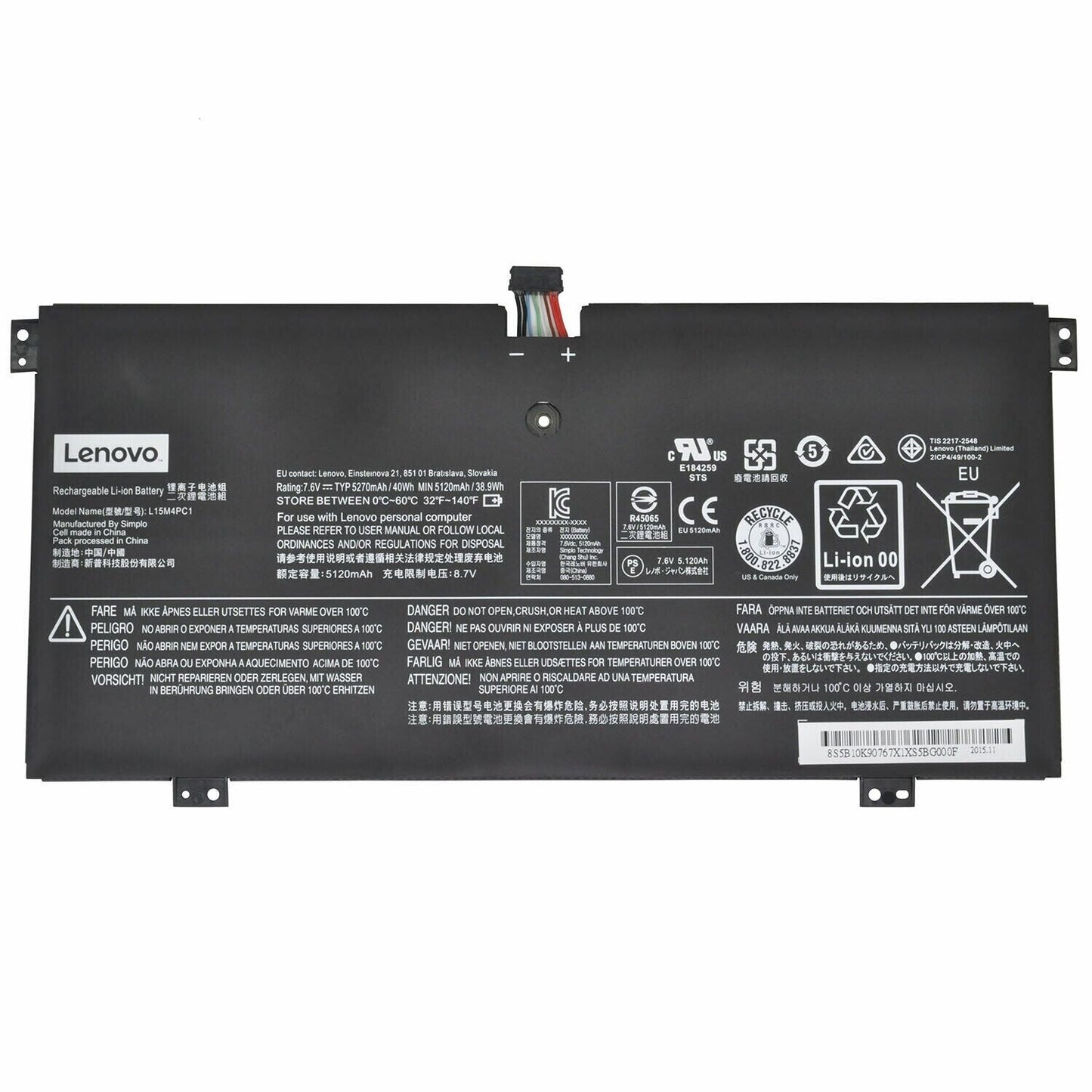 LENOVO L15M4PC1 - L15M4PC1 Original  Laptop Notebook Battery