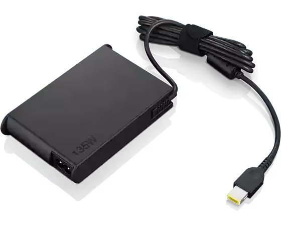 LENOVO  LAPTOP CHARGER 135W 20V 6.75A GENUINE Original Adapter Slim Tip ( USB  Square )