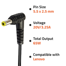LENOVO  LAPTOP CHARGER 65W 20V 3.25A GENUINE Original Adapter ( 2.5 mm )