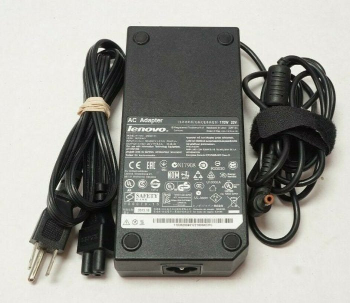 LENOVO LAPTOP CHARGER 170W 20V 8.5A GENUINE Original Adapter ( 5.5 mm x 2.5 mm )
