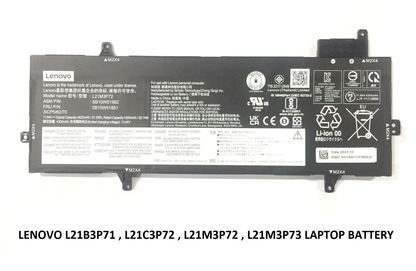 LENOVO L21M3P72 - L21M3P72 Original Laptop Notebook Battery (1 Yr Warranty)