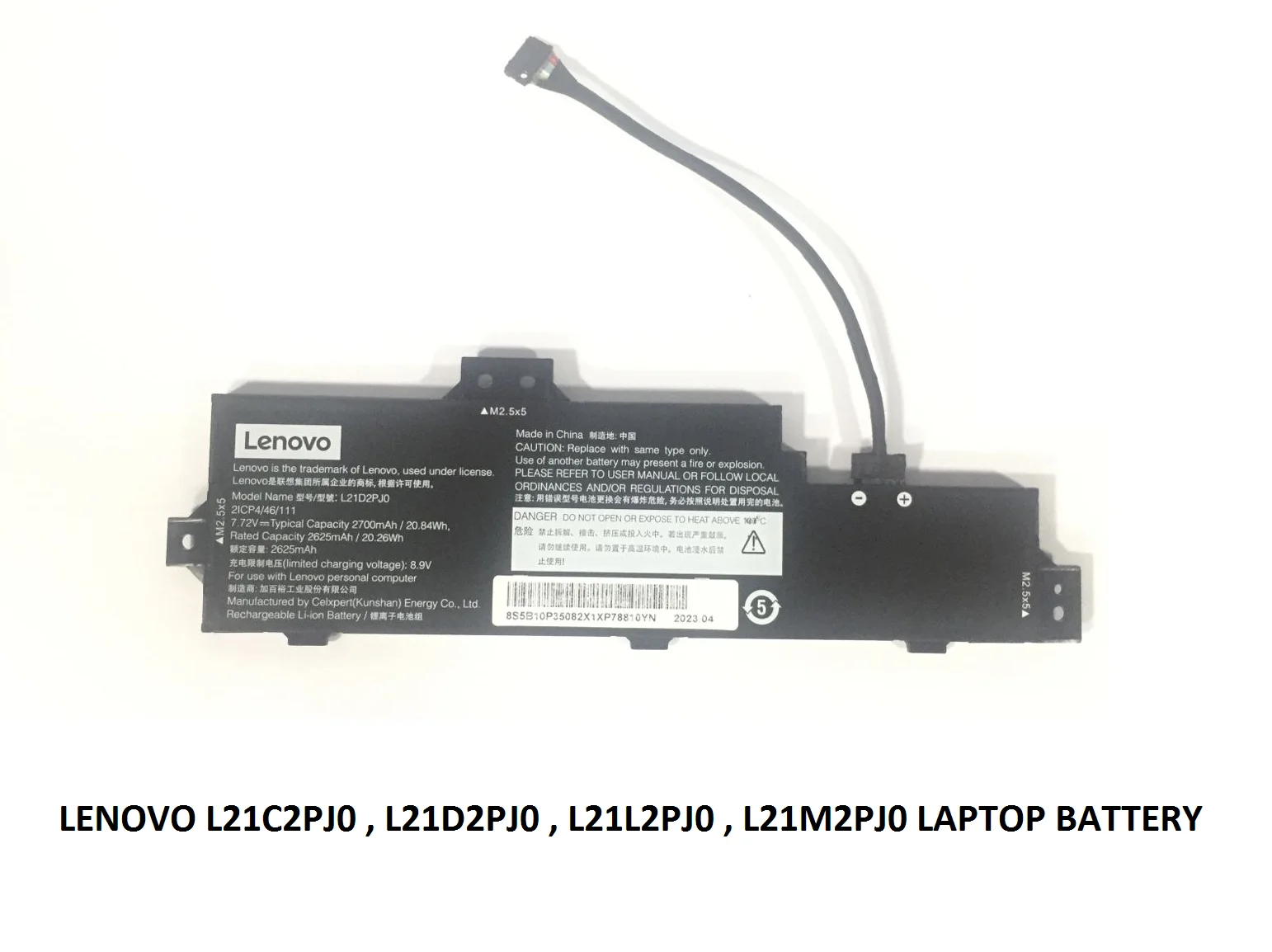 LENOVO L21D2PJ0 - L21M2PJ0 Genuine Original  Laptop Notebook Battery