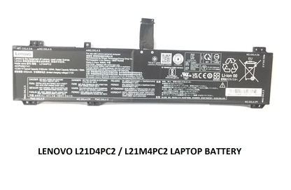LENOVO L21M4PC2 - L21M4PC2 Original Laptop Notebook Battery (1 Yr Warranty)