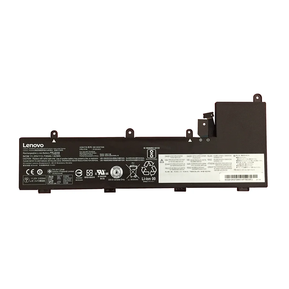 LENOVO 00HW043 00HW044 00HW042 01AV443 SB10J78990 - 01AV442 Original  Laptop Notebook Battery