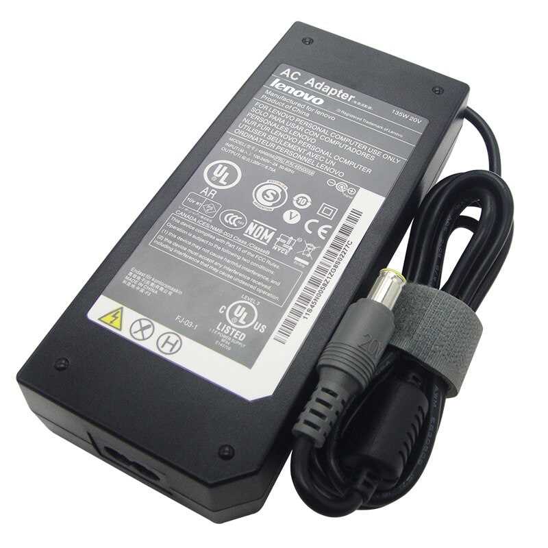 LENOVO LAPTOP CHARGER 135W 20V 6.75A GENUINE Original Adapter ( 7.9 mm X 5.5 mm )