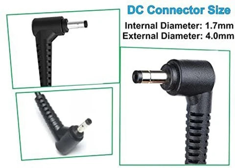 LENOVO LAPTOP CHARGER 65W 20V 3.25A GENUINE Original Adapter Round Tip ( 4.0 mm x 1.7 mm )