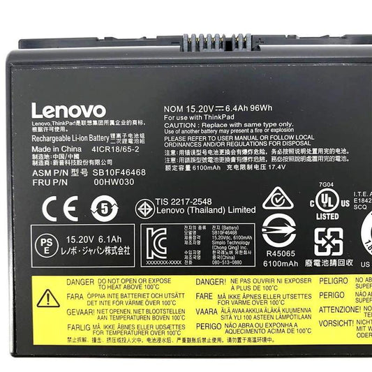 LENOVO 00HW030 – 00HW030 Original Laptop Notebook Battery (1 Yr Warranty)