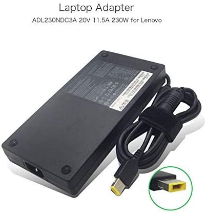 LENOVO LAPTOP CHARGER 230W 20V 11.5A GENUINE Original Adapter Slim Tip ( USB  Square )