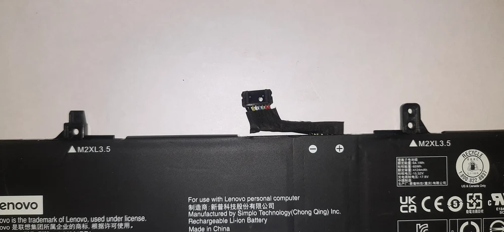 LENOVO 5B11J63614 5B11N45298 5B11N45328 5B11J63619 5B11N45340 SB11J63618 – L22M4PF1 Genuine Original Laptop Notebook Battery