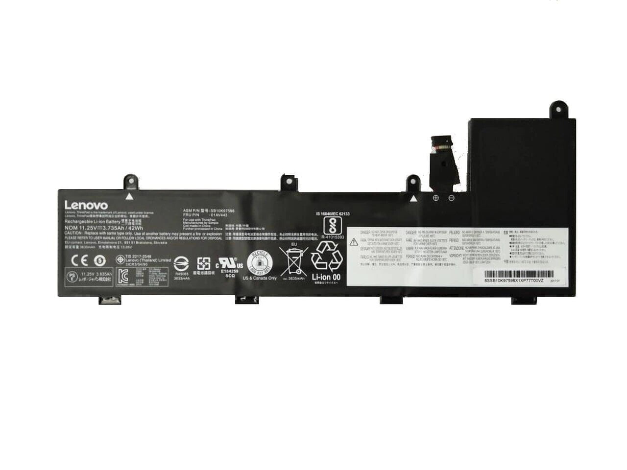LENOVO 00HW043 – 00HW043 Original Laptop Notebook Battery (1 Yr Warranty)