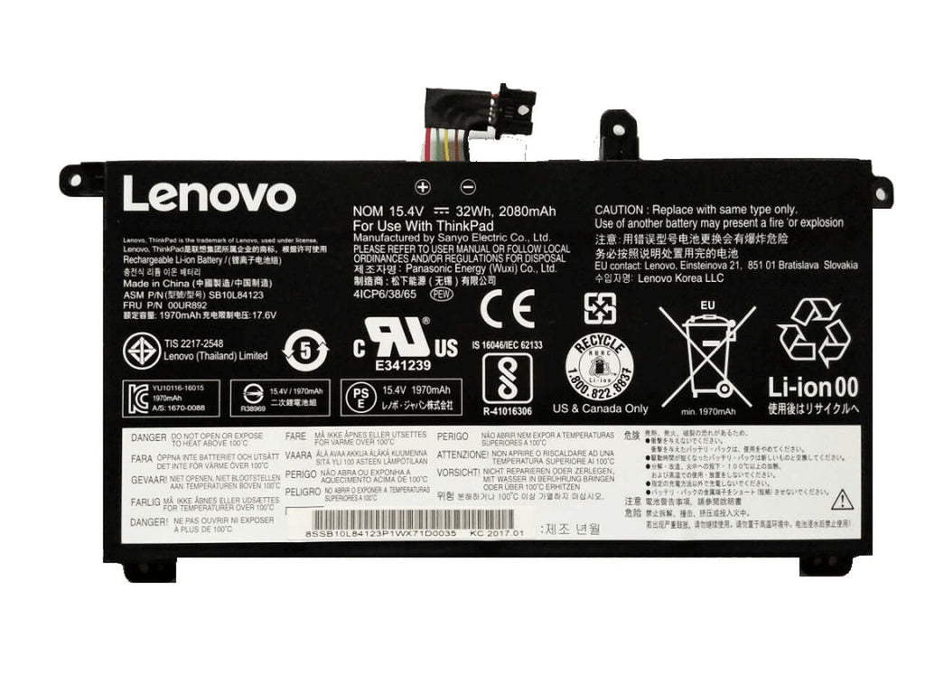 LENOVO ThinkPad T570 - 01AV493 Genuine Original Laptop Notebook Battery