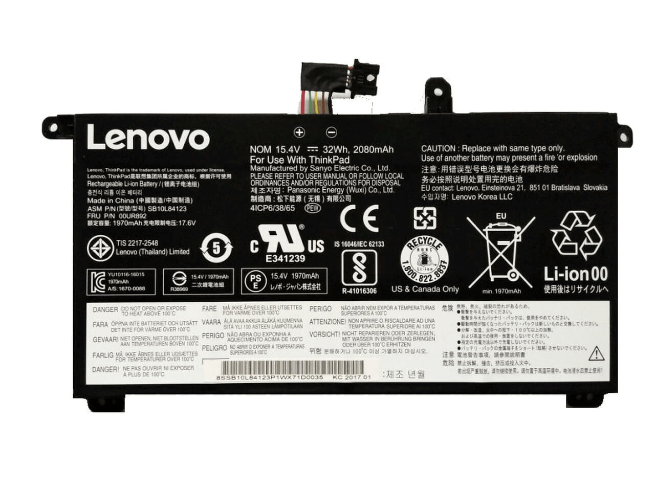 LENOVO Thinkpad P51s - 01AV493 Genuine Original Laptop Notebook Battery
