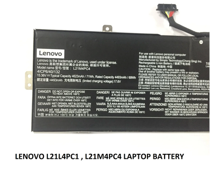 LENOVO L21M4PC1 - L21M4PC1 Original Laptop Notebook Battery (1 Yr Warranty)
