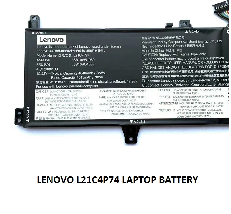 LENOVO L21C4P74 – L21C4P74 Original Laptop Notebook Battery