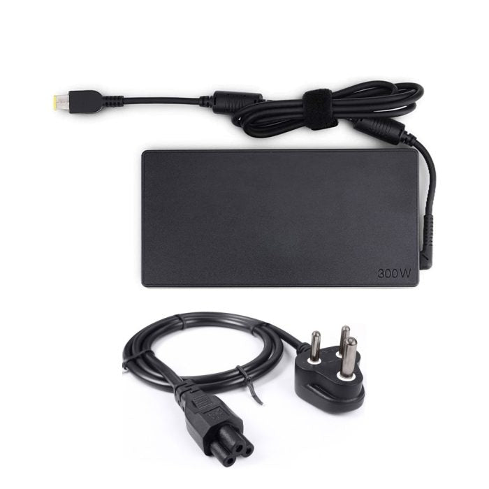 LENOVO  LAPTOP CHARGER 300W 20V 15A GENUINE Original Adapter Slim Tip ( USB  Square )