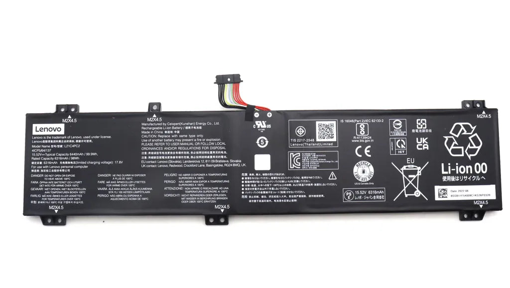 LENOVO 5B11F53998 5B11F54000 SB11N51757 5B11N51743 SB11F54009 - L21M4PC2 Genuine Original  Laptop Notebook Battery