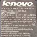 LENOVO  LAPTOP CHARGER 90W 20V 4.5A GENUINE Original Adapter ( 2.5 mm )