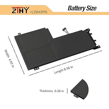 LENOVO 5B10W86944 SB10W86952 SB10W86961 5B11N52036 SB11N52047 – L19M3PF6 Genuine Original Laptop Notebook Battery