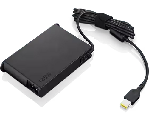 LENOVO  LAPTOP CHARGER 135W 20V 6.75A GENUINE Original Adapter Slim Tip ( USB  Square )