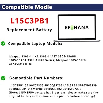 LENOVO L15C3PB1 - L15C3PB1 Original  Laptop Notebook Battery
