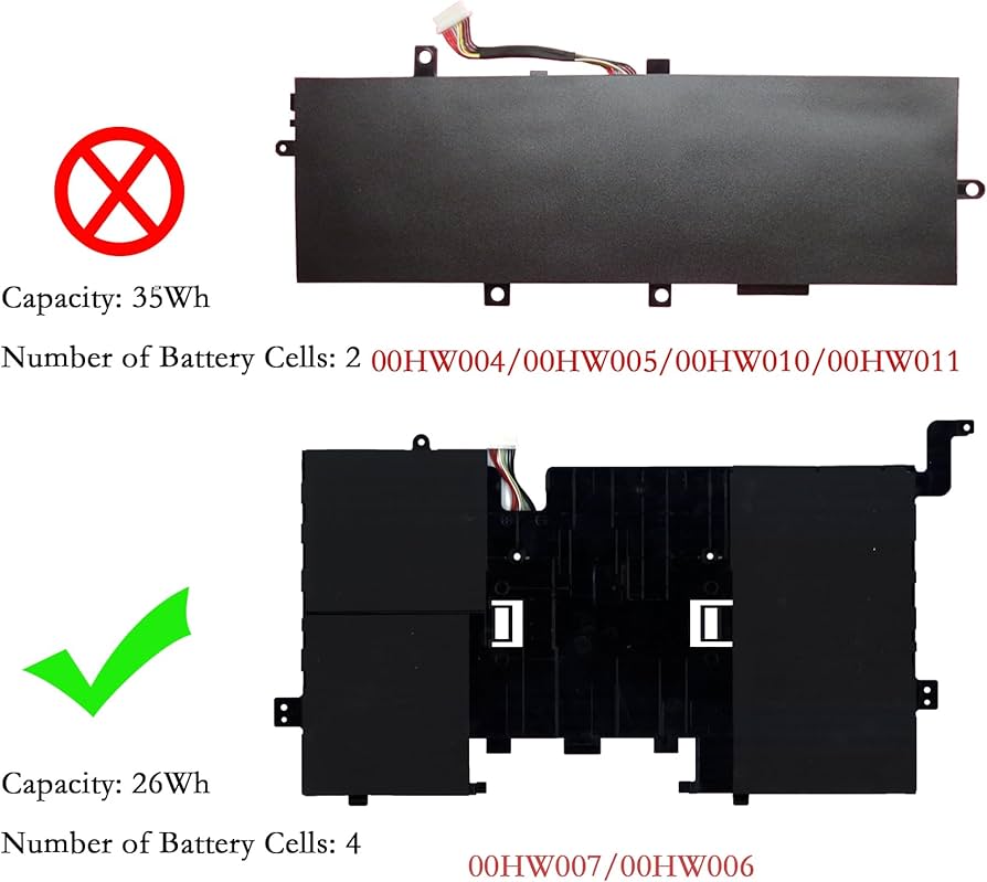 LENOVO 00HW006 - 00HW006 Original  Laptop Notebook Battery (1 Yr Warranty)