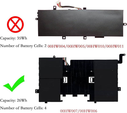 LENOVO 00HW006 - 00HW006 Original  Laptop Notebook Battery (1 Yr Warranty)