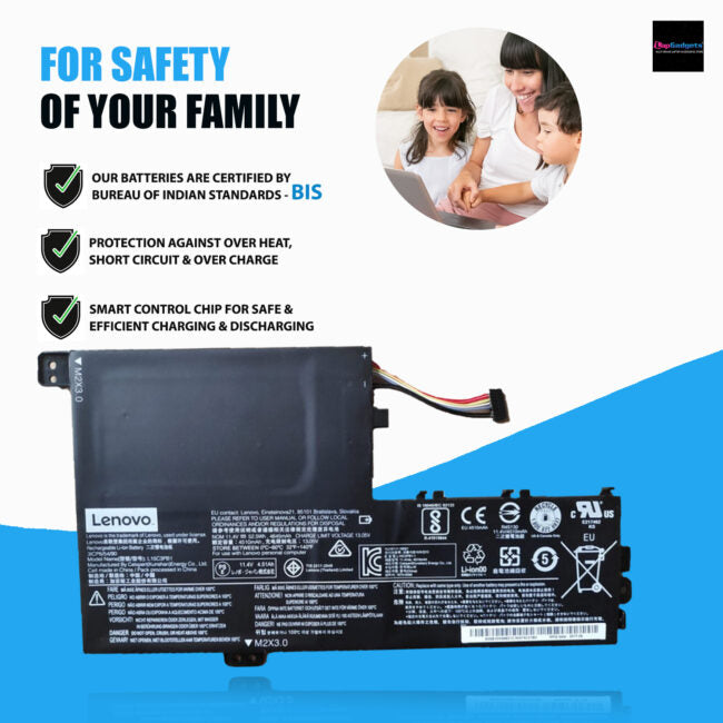 LENOVO Yoga 510-14IKB – L15C3PB1 Genuine Original Laptop Notebook Battery