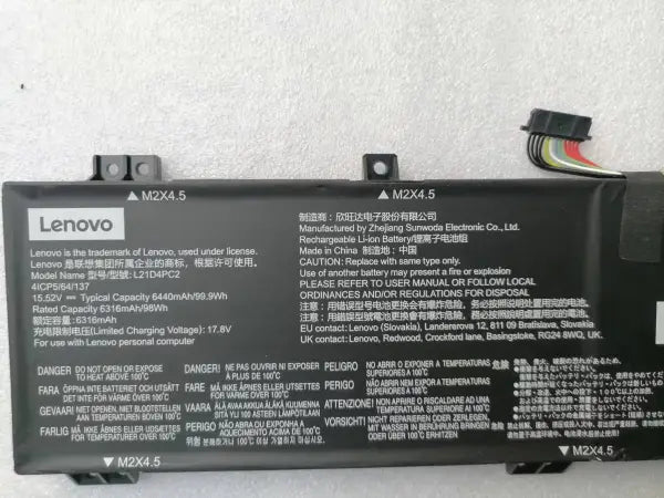 LENOVO 5B11F54006 SB11N51764 5B11N51742 SB11F54008 - L21M4PC5 Genuine Original  Laptop Notebook Battery