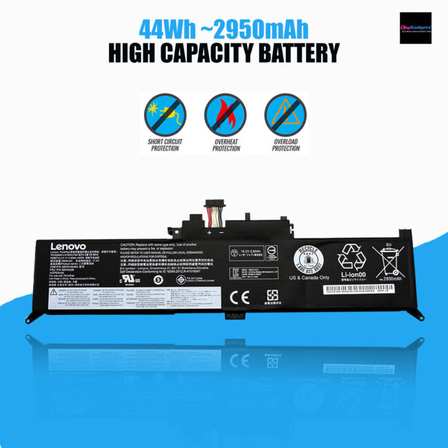 LENOVO 00HW026 – 00HW027 Genuine Original Laptop Notebook Battery
