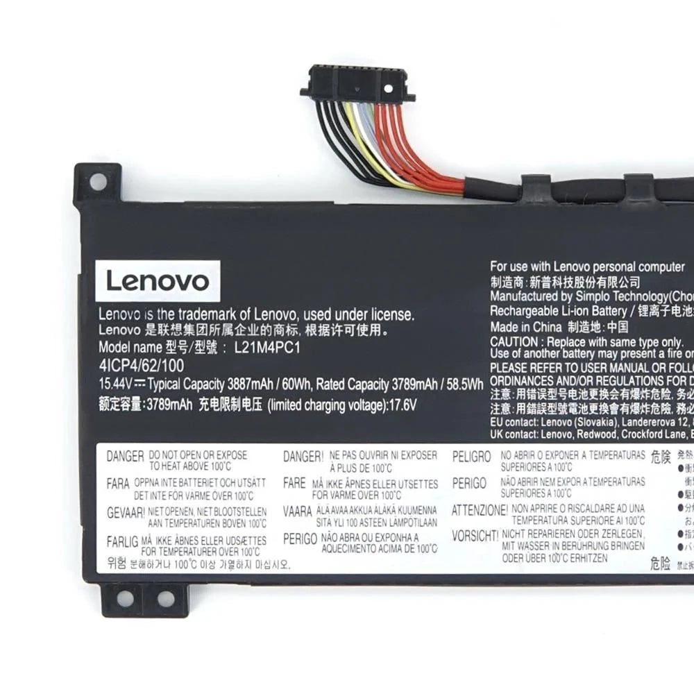 LENOVO 5B11F24157 – L21D4PC0 Original Laptop Notebook Battery