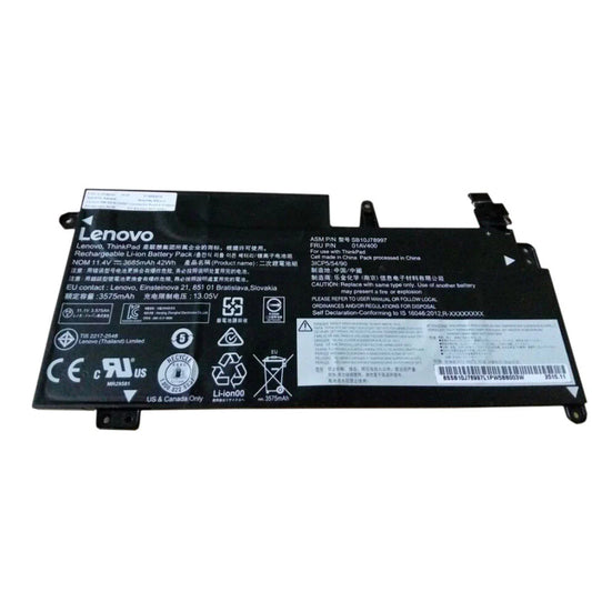 LENOVO 01AV435 – 01AV435 Original Laptop Notebook Battery (1 Yr Warranty)