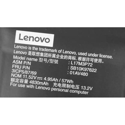 LENOVO 01AV480 – 01AV480 Original Laptop Notebook Battery (1 Yr Warranty)