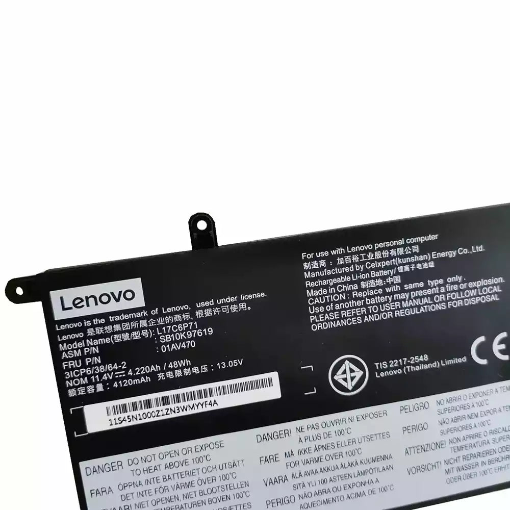 LENOVO 01AV472 – 01AV470 Genuine Original Laptop Notebook Battery