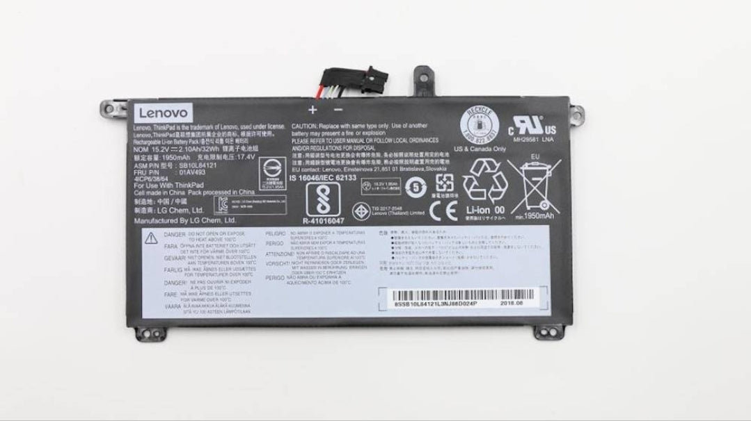 LENOVO 01AV493 - 01AV493 Original Laptop Notebook Battery (1 Yr Warranty)