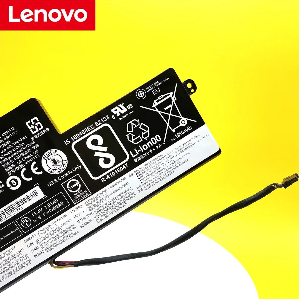LENOVO 45N1112 – 45N1112 Original Laptop Notebook Battery (1 Yr Warranty)