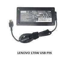 LENOVO LAPTOP CHARGER 170W 20V 8.5A GENUINE Original Adapter Slim Tip ( USB  Square )