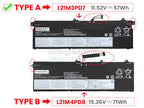 LENOVO L21C3PD7 - L21M3PD7 Genuine Original  Laptop Notebook Battery