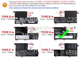 LENOVO Yoga 520-14IKBR – L15L3PB0 Genuine Original Laptop Notebook Battery