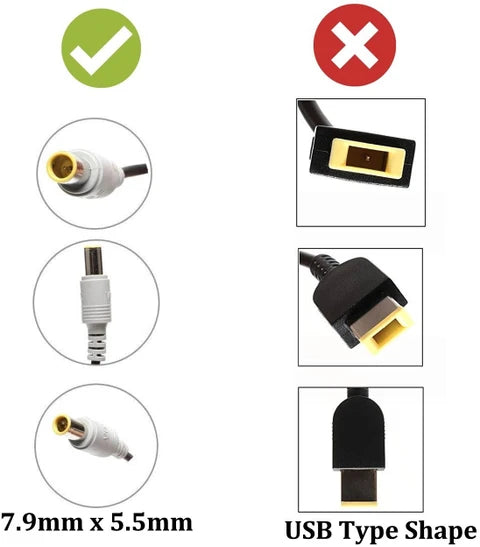 LENOVO LAPTOP CHARGER 135W 20V 6.75A GENUINE Original Adapter ( 7.9 mm X 5.5 mm )