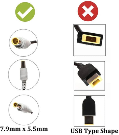 LENOVO LAPTOP CHARGER 135W 20V 6.75A GENUINE Original Adapter ( 5.5 mm )