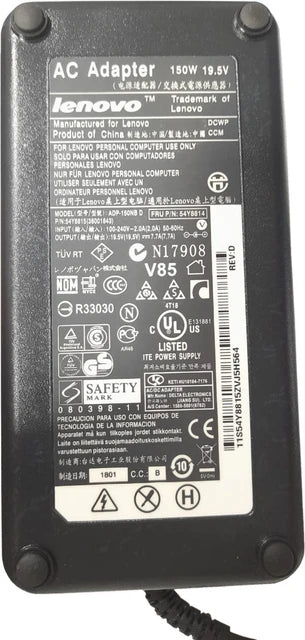 LENOVO LAPTOP CHARGER 150W 19.5V 7.7A GENUINE Original Adapter ( 6.3 mmx3.0 mm )