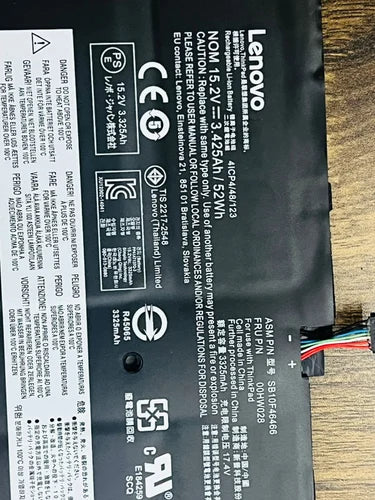 LENOVO 01AV409 01AV410 01AV441 – 00HW028 Genuine Original Laptop Notebook Battery