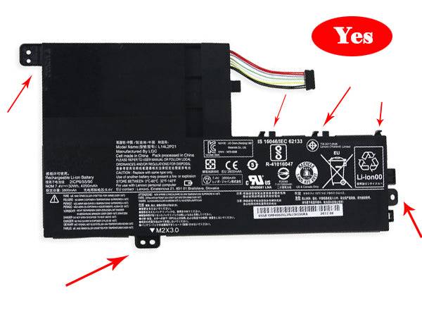 LENOVO 5B10K84538 - L15C3PB1 Original  Laptop Notebook Battery