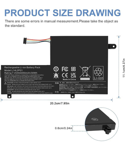 LENOVO Edge 2 - L14M3P21 Original Laptop Notebook Battery (1 Yr Warranty)