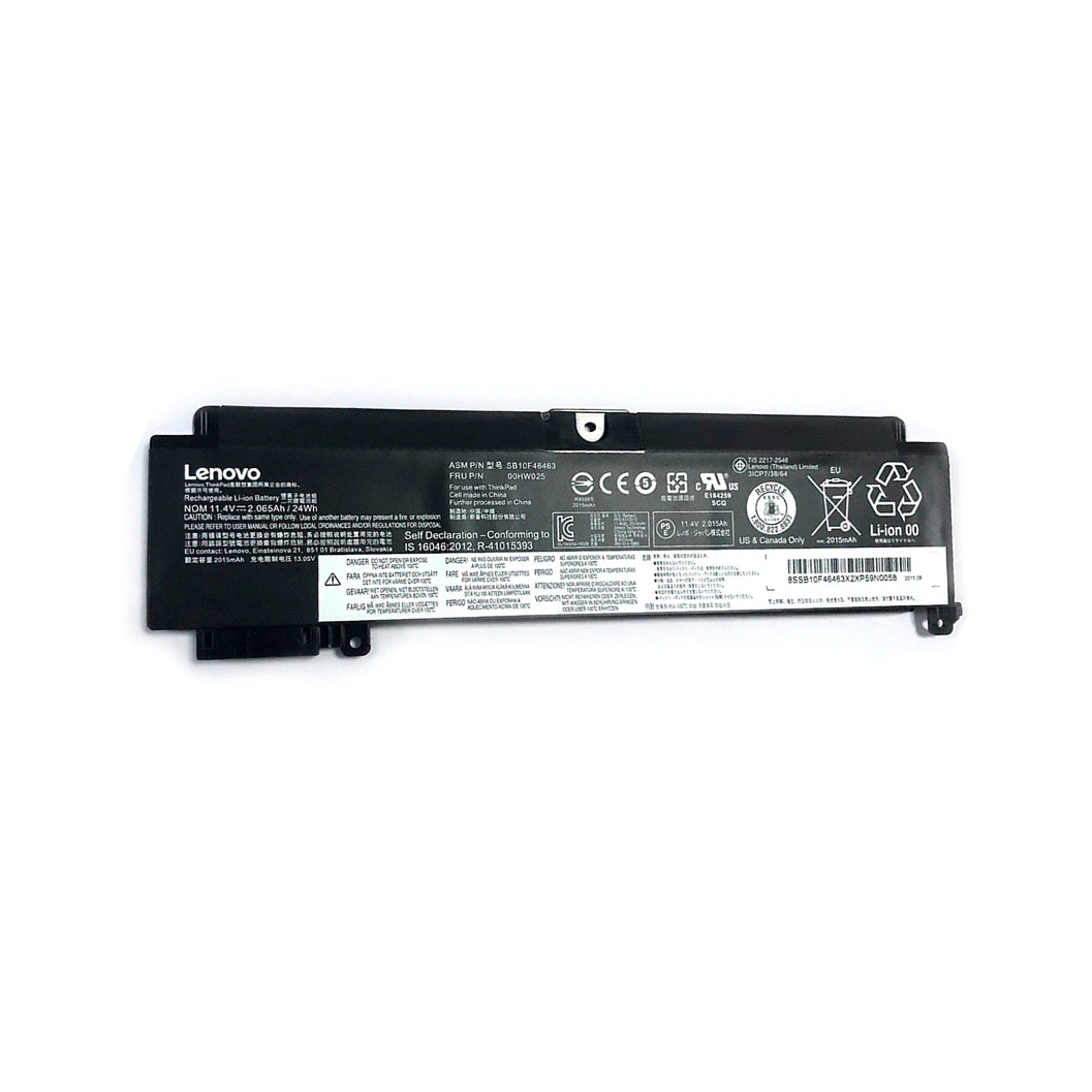LENOVO ThinkPad T470s - 00HW024 Original Laptop Notebook Battery (1 Yr Warranty)