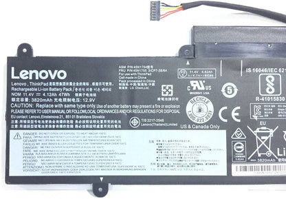 LENOVO 00HW022FRU - 45N1754 Original Laptop Notebook Battery (1 Yr Warranty)