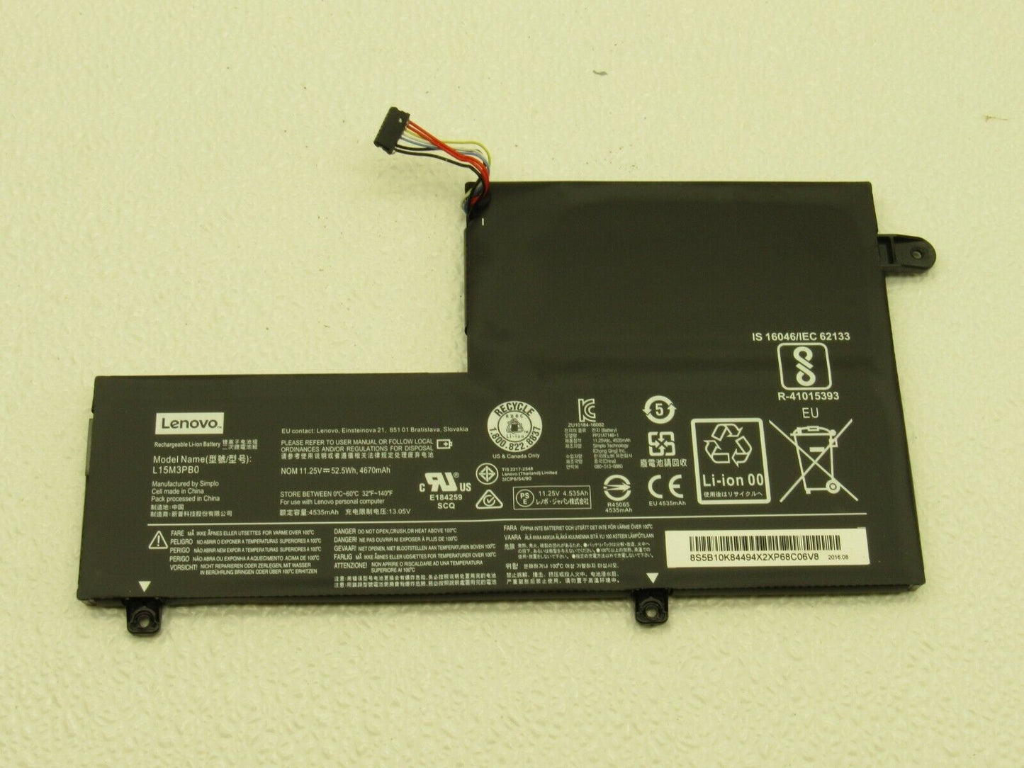 LENOVO Flex 4 - L15L3PB0 Original Laptop Notebook Battery (1 Yr Warranty)