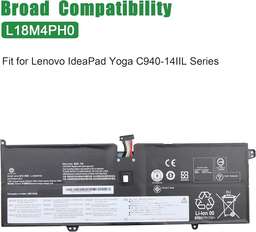 LENOVO L18C4PH0 – L18C4PH0 Original Laptop Notebook Battery (1 Yr Warranty)