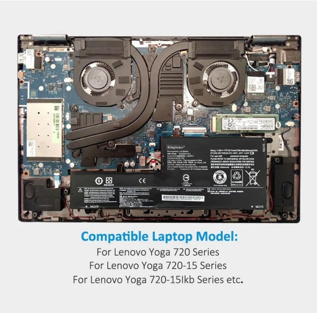 LENOVO Yoga 720 - L16M6PC1 Original Laptop Notebook Battery (1 Yr Warranty)