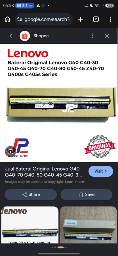 LENOVO L12S4Z01 – L12S4Z01 Original Laptop Notebook Battery (1 Yr Warranty)